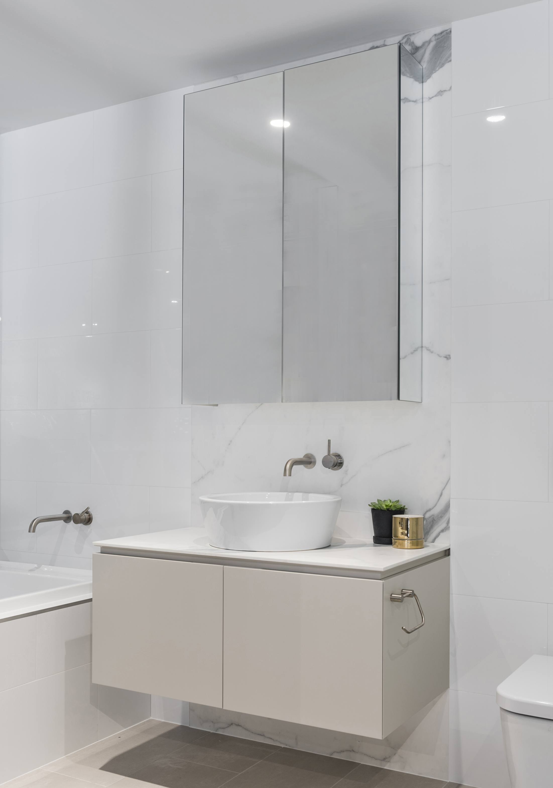 MAXIMUM Statuario at The Hensley Apartments Artedomus