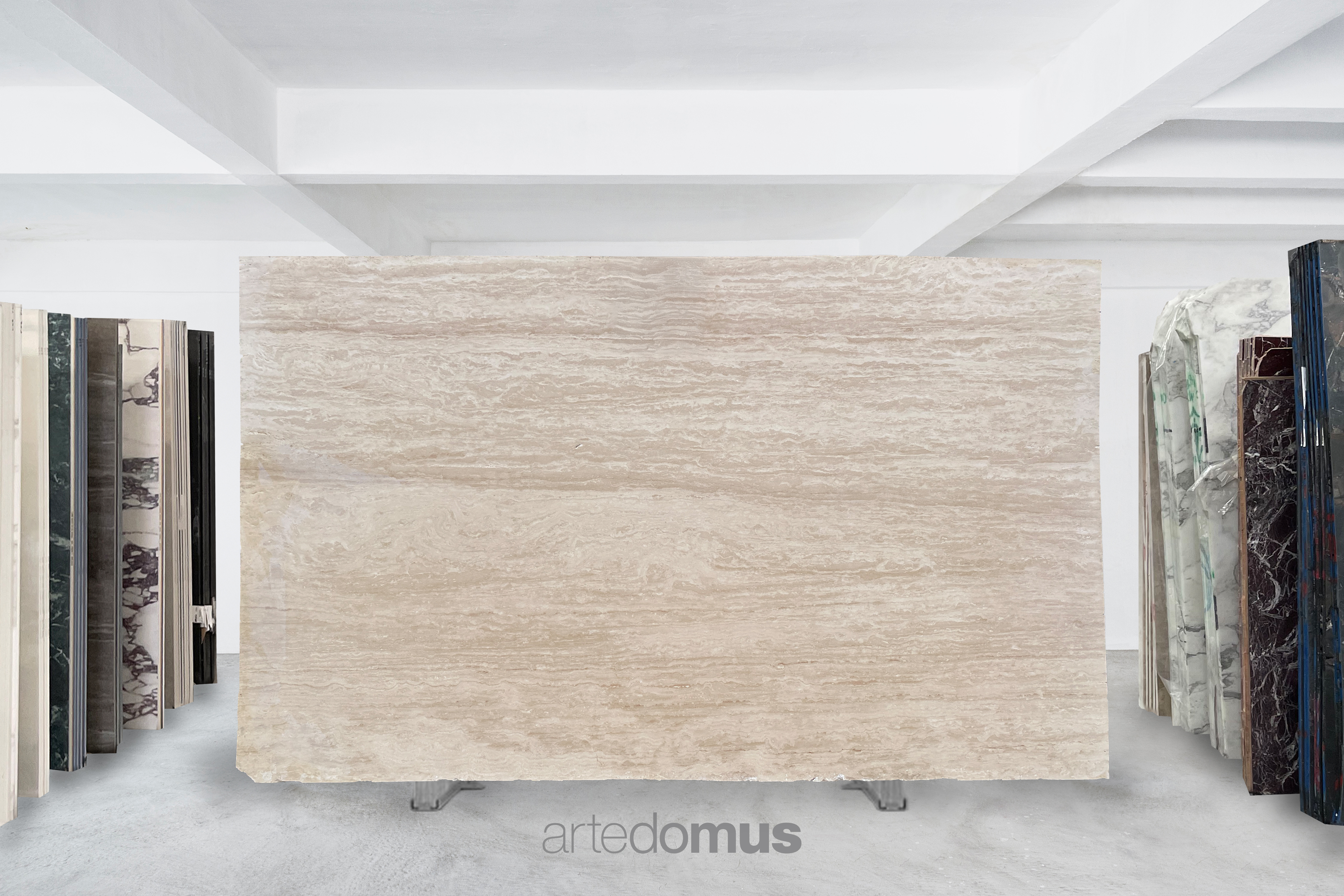 Travertine Avorio Veincut Mastic Filled Honed 20mm - 354B.jpg