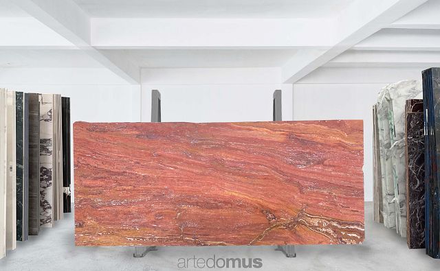 Travertine Rosso Slab Veincut Honed and Filled 20mm_05D.JPG