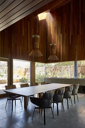 Pietra Bronzea Brushed Residential Flooring - John Wardle Architects HQ -1.jpg