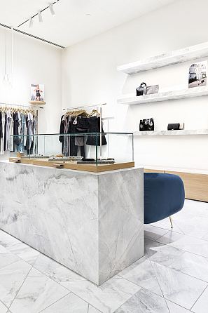Elba Honed floor and joinery. Kookai Chadstone by Hecker Guthrie.jpg