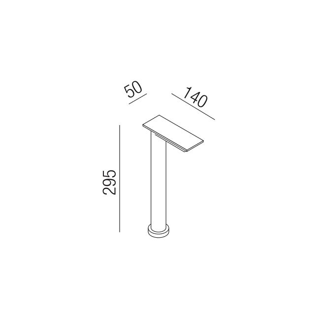 Sen Counter Mounted Taps for Basins - ASEN0957
