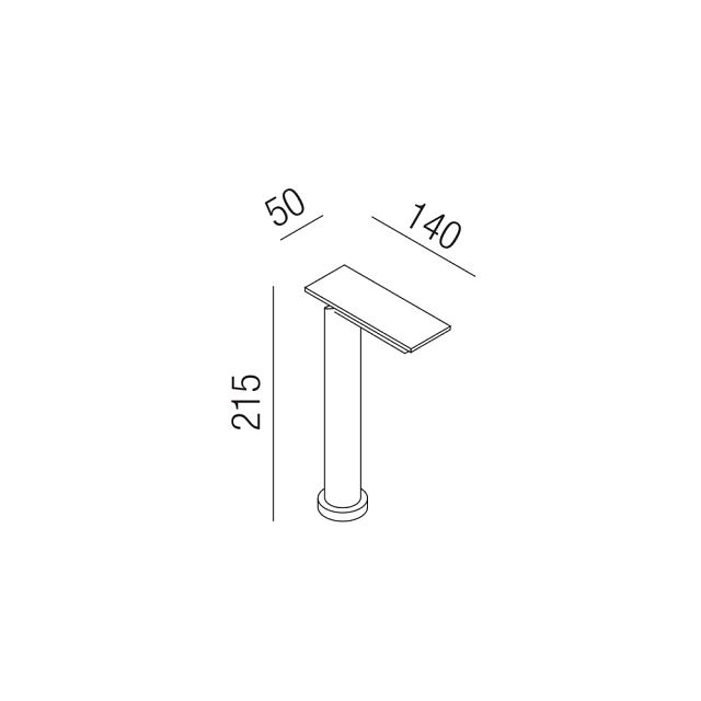 Sen Counter Mounted Taps for Basins - ASEN0956