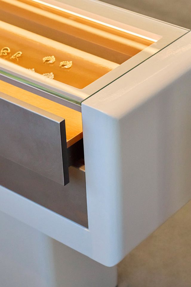 Mane By Stable, the award winning retail fit-out by Studio Manifold, in Collingwood, Melbourne.