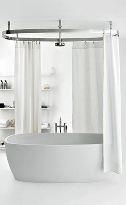 Cooper Shower Curtains Bathware Showers Artedomus Cooper Shower Curtains Bathware, Freestanding Bath Shower Curtain