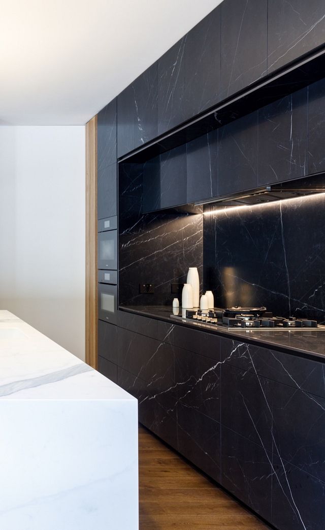 Maximum Marquina Honed + Statuario Matt by MGArchitecture.Interiors. Photography by Peter Mathew - 02 copy.jpg