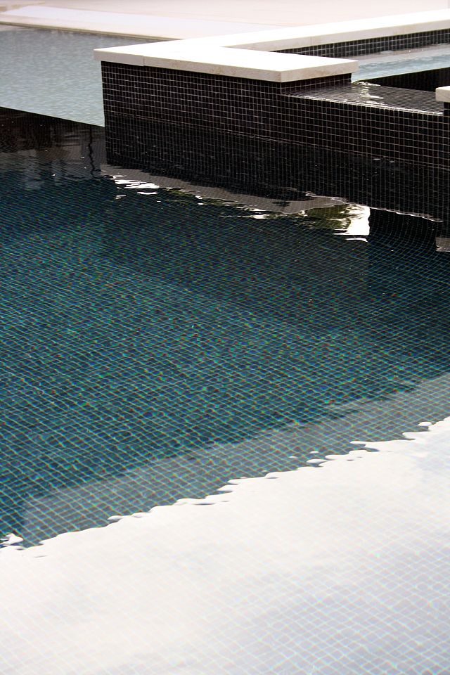 Vitro V11 pool with Isernia Sandblasted surround