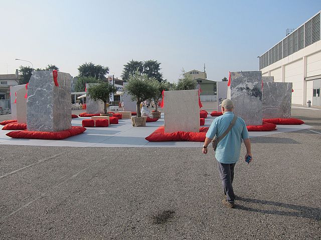 Angelo Schepis at Marmomacc, Verona in 2012, Artedomus