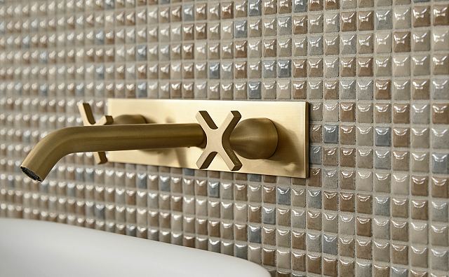 Memory Wall Mounted Dual Control Taps For Basins in Brushed Brass.jpg