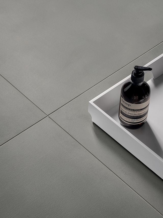 Trax Range by DB for Decoratori Bassanesi is a porcelain range suitable for internal and external use with a slight texture on its surface