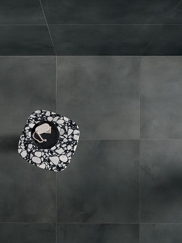 Trax Range by DB for Decoratori Bassanesi is a porcelain range suitable for internal and external use with a slight texture on its surface
