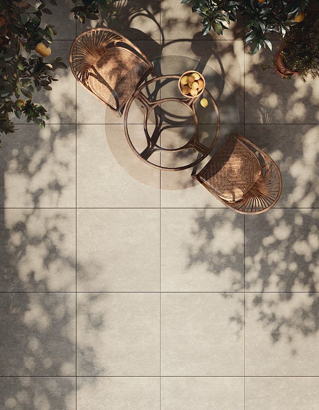 Isola (Regea) by Mirage is a Porcelain tile range inspired by Sicilian Stones, with 63% recycled Material. Tradition and Innovation for sustainable Design.