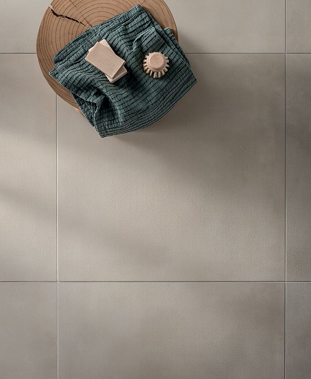 Trax Range by DB for Decoratori Bassanesi is a porcelain range suitable for internal and external use with a slight texture on its surface
