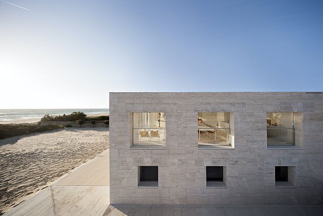 Travertine Zena at House of the Infinite by Alberto Campo Baeza in collaboration with Tomás Carranza, Javier Montero in Cádiz, Spain. Photography by Javier Callejas..jpg