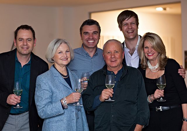 Left to right: William Pearse, Rhonda Featherby, Roger Elliott, Angelo Schepis, Phil Brenton and Sally Martin.