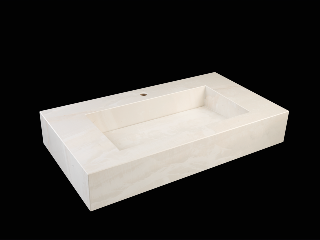 GF Single Wall-Mounted Integrated Basin in Bright Onyx.png