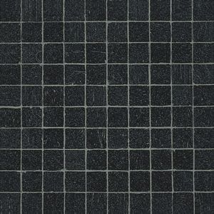 Vixel N.01 glass mosaic in deep charcoal, for pools, bathrooms and splashbacks, available from Artedomus