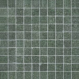 Vixel N.21 glass mosaic in sage green with uneven texture, for pools, bathrooms and splashbacks, available from Artedomus