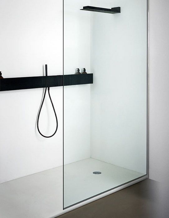 Sen ASEN0913 - Black wall mounted hand-held shower with flexible hose & levers.jpg