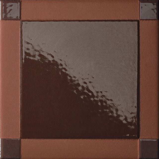 Mutina Homage to the Square Dash in Chocolate