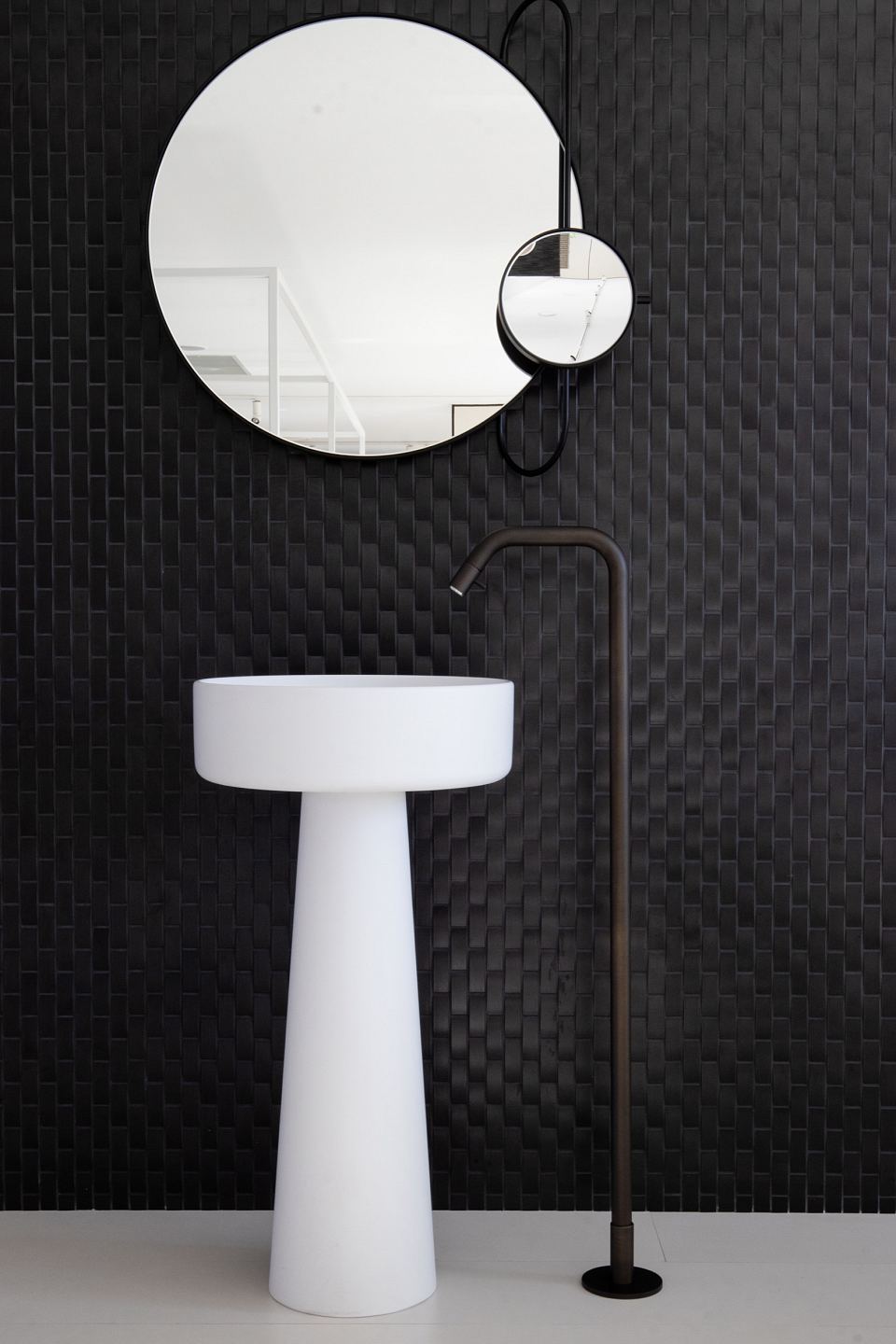 Agape Revolving Moon Mirror