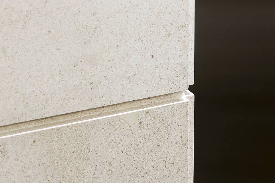 Rocca Bianca Polished walls. Angel Place, Sydney.jpg