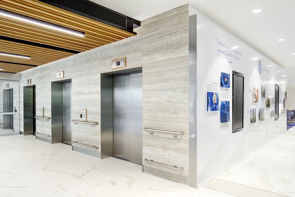 Maximum Calacatta and Travertino. St Vincent's Hospital, Sydney by Hassell - 03.jpg