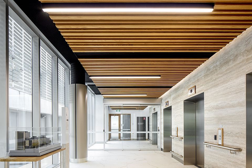 Maximum Calacatta and Travertino. St Vincent's Hospital, Sydney by Hassell - 04.jpg